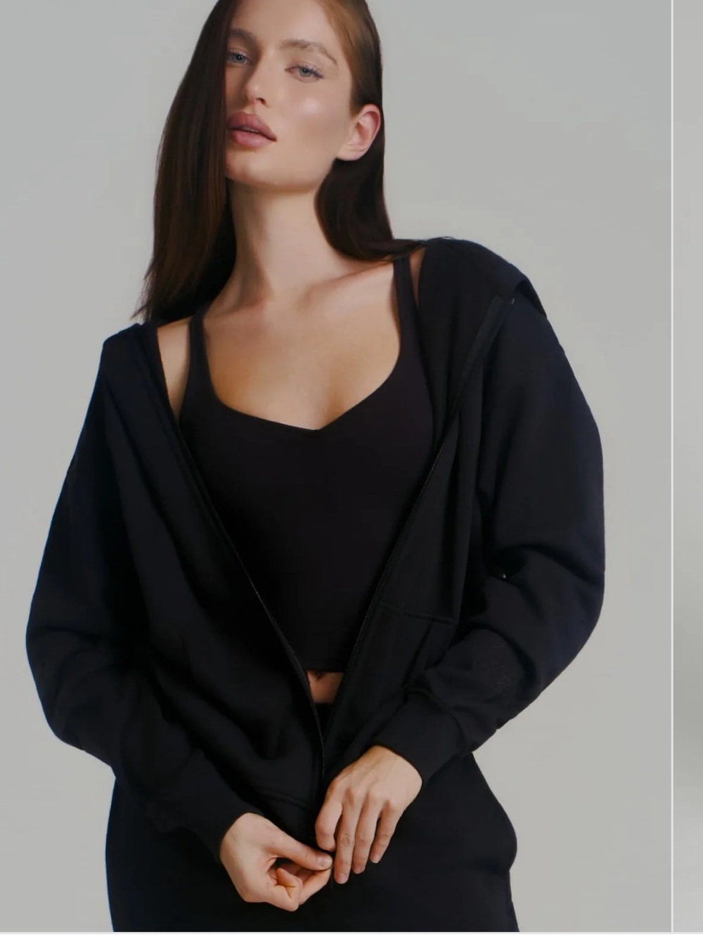 BuffBunny threads Zip-Up Hoodie